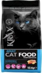 Krax Somonlu 15 kg Yetişkin Kuru Kedi Maması