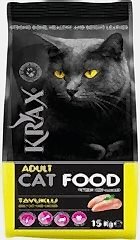Krax Tavuklu 15 kg Yetişkin Kuru Kedi Maması