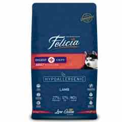 Felicia 15 Kg Yetişkin Kuzulu M/Large Az Tahıllı Breed HypoAllergenic Köpek Maması