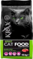 Krax Kuzu Etli 15 kg Yetişkin Kuru Kedi Maması