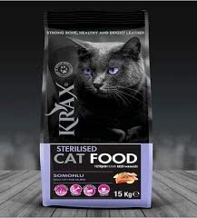 Krax Somonlu Kısır Kedi Maması 15kg