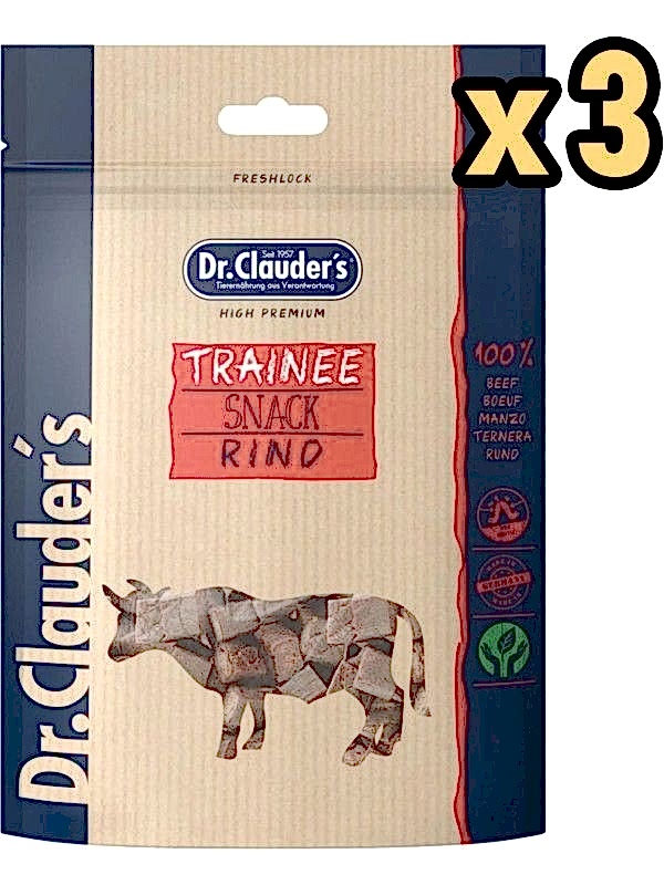 Dr. Clauders Ördekli Biftekli Küp Köpek Ödülü 80 gr x 3 Adet