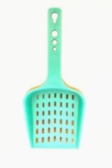 Kedi Kumu Temizleme Elekli Dar Aralıklı Kürek 22 cm 1 Adet