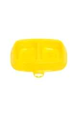 Plastik Mama Kabı Ikili Duz Renkli Sarı 25 Cm