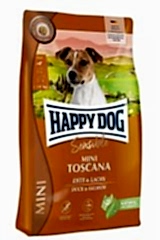 Happy Dog Mini Sensible Toscana Ördekli Somonlu Kısırlaştırılmış Lightküçük Irk Köpek Maması 4 Kg