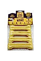 Deri Pres Kemik 12cm S Boy 4lü Paket Beyaz 12cmx4ad.