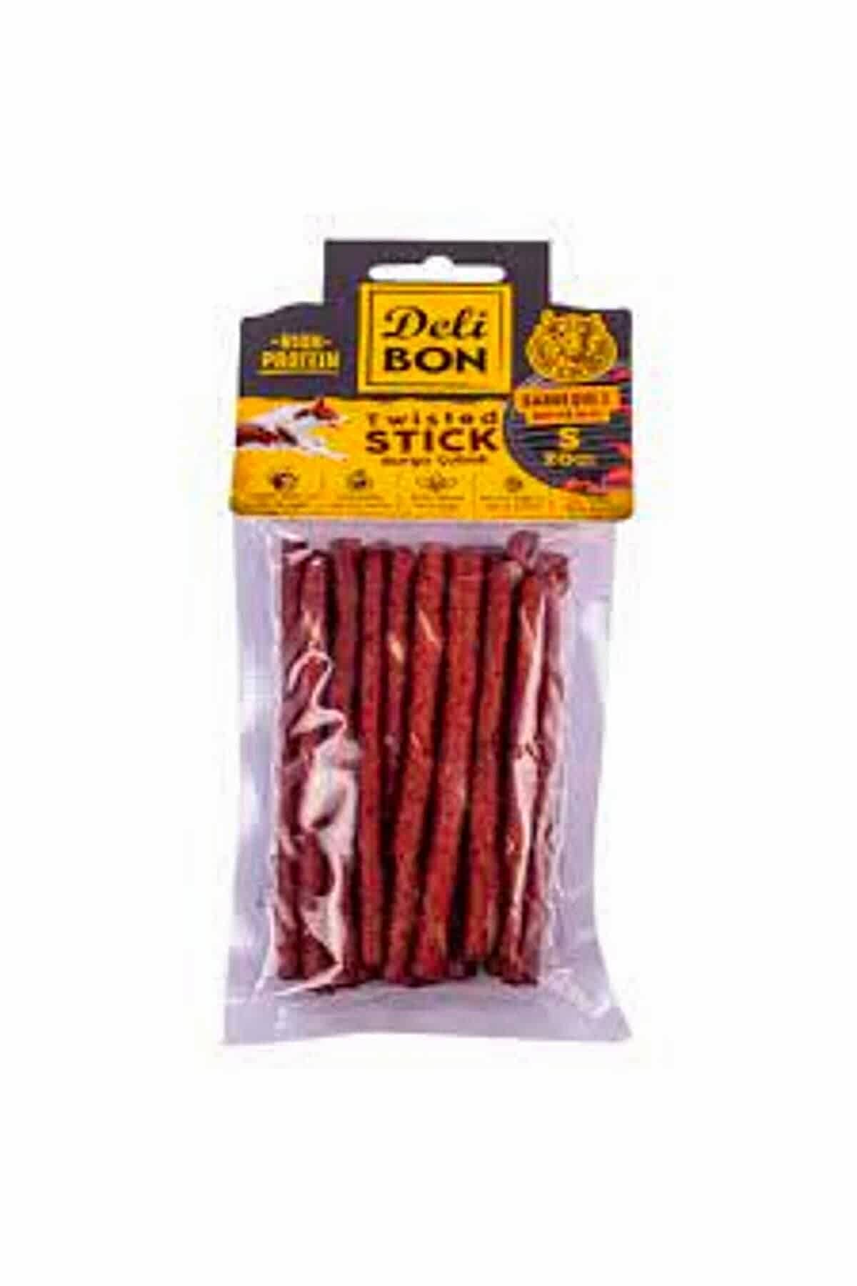 Delibon Deri Burgu Çubuk İnce Boy Barbekü 20\'li Paket