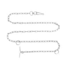 Doggie Galvaniz Köpek Bahçe Bağlama Zinciri