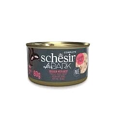 Schesir After Dark Pate Tavuk ve Sığır Etli Yetişkin Kedi Konservesi 80gr