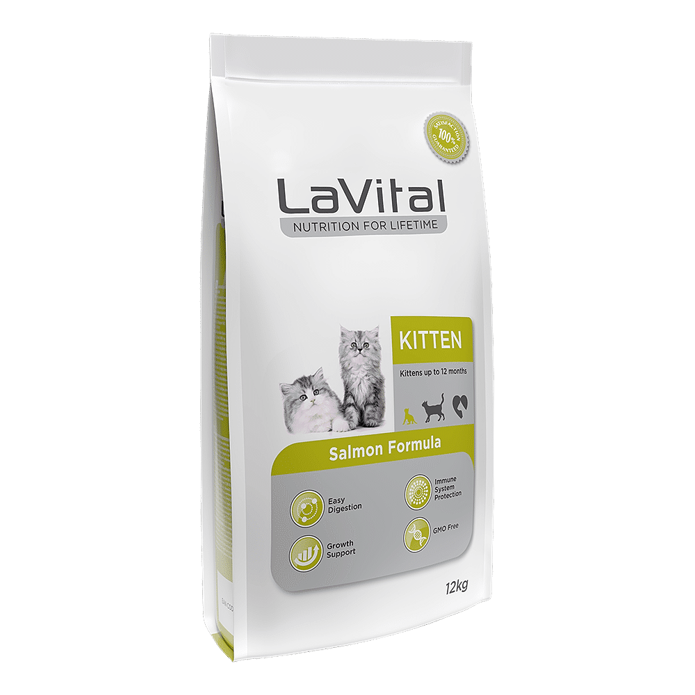 LaVital Kitten Somonlu 12 kg Yavru Kedi Maması