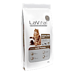 LaVital Kuzu Etli 12 kg Kısırlaştırılmış Yetişkin Kedi Maması