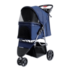 Zampa Perez 42x63x89 cm Lacivert Kedi Arabası