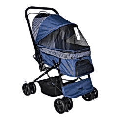 Zampa Nova Kedi ve Köpek Arabası Lacivert