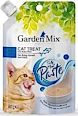 Gardenmix Ton Balığı Ezmeli 80 gr Kedi Ödül Maması