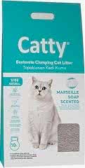 Catty Marsilya Sabunu Kokulu 10 lt Bentonit Kedi Kumu