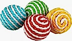 Polo Top Oyuncak İp Kaplama Top 4cm