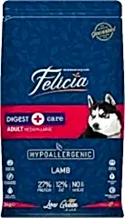 Felicia Medium & Large Kuzu Etli 3 kg Orta ve Büyük Irk Yetişkin Köpek Maması