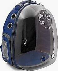 Cattie Yeni Şeffaf Taşıma Sırt Çantası Lacivert 25x30x40 Cm